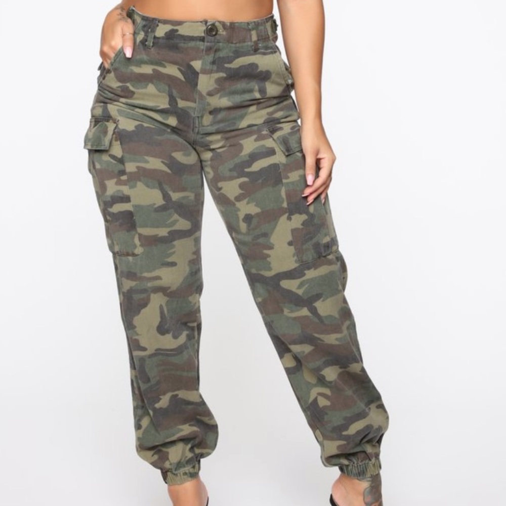 Camo Cargo Pants